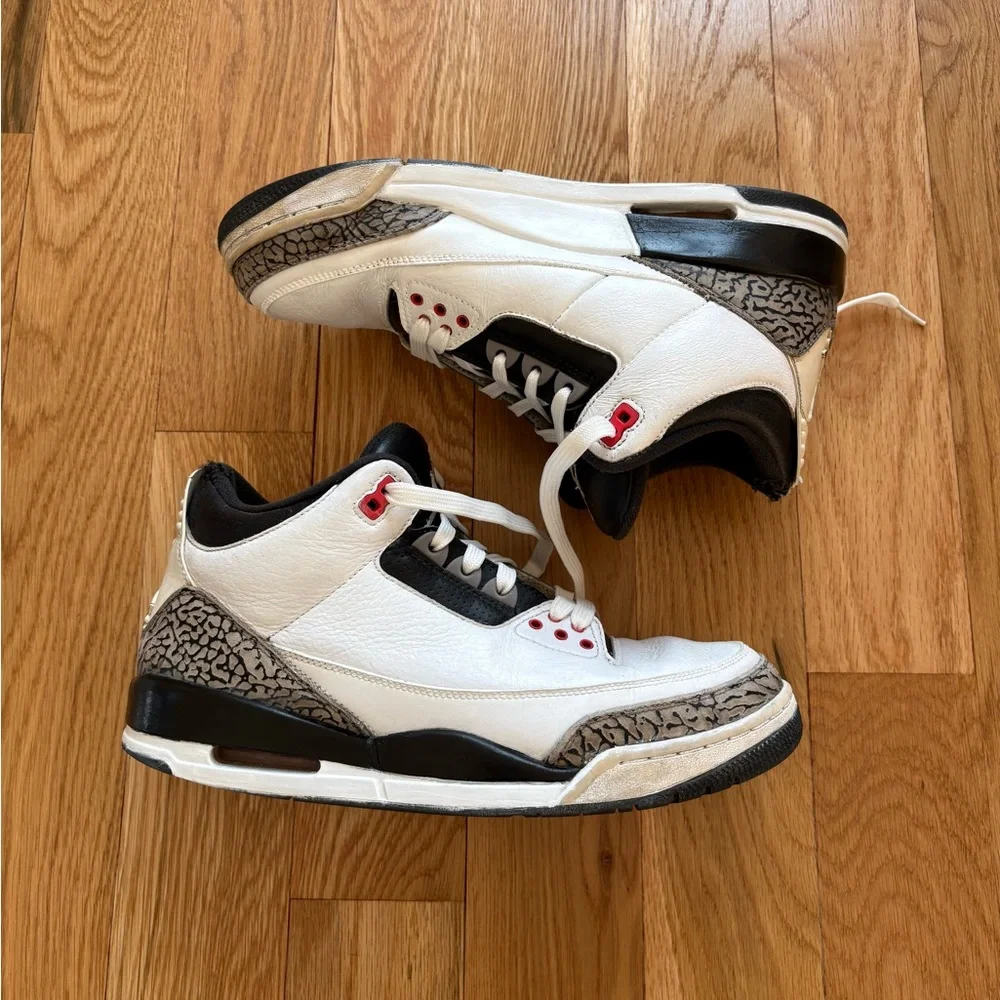 Size 10 - Air Jordan 3 Retro Infrared 23 2014 - Amateur Restoration Customized